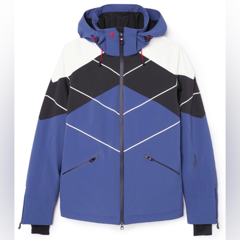 Perfect Moment Blue and Black Ski Jacket
